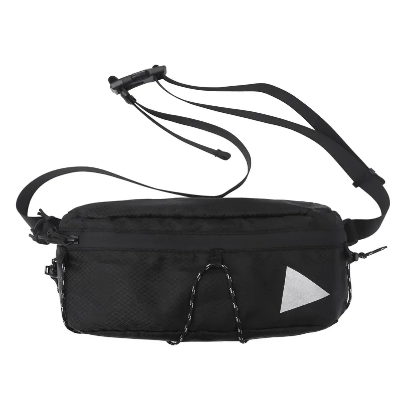 Crossbody Bag Fanny Pack for Women Men Sling Chest Bag Nylon Belt Bag Water Resistant Waist Pack Running Phone Holder