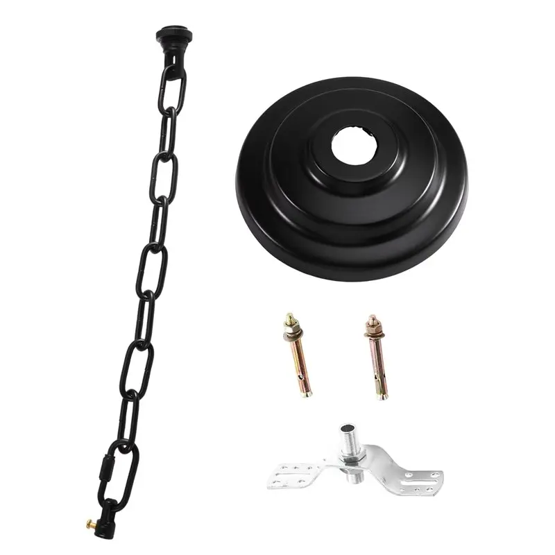DTA4-Chandelier Chain Ceiling Mounting Kit Light Fixture Chain With Light Canopy Kit For Hanging Light, Chandelier
