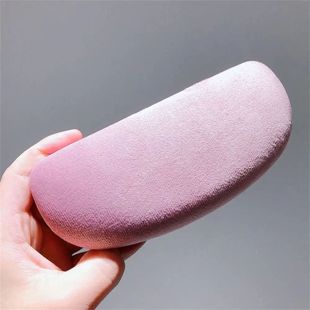 Sweet Girl Pink Suede Glasses Case Fashion Simple Glasses Storage Box Portable Myopia Sunglasses Mirror Glasses Storage Box