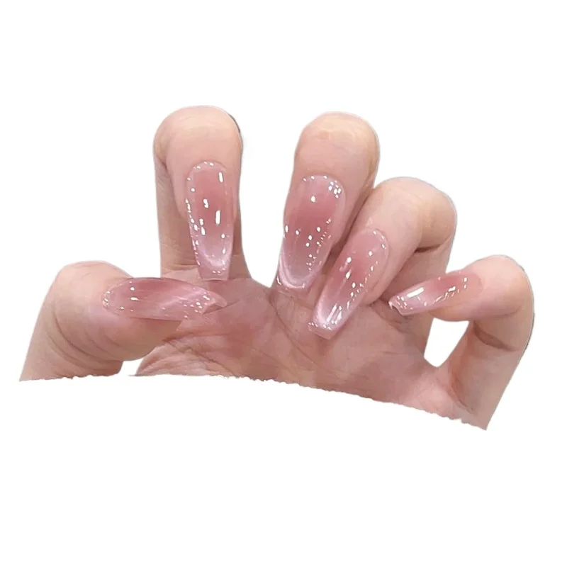 

Wear Nail Advanced Sense Cat's Eye Французский патч для ногтей Съемный накладной патч для ногтей