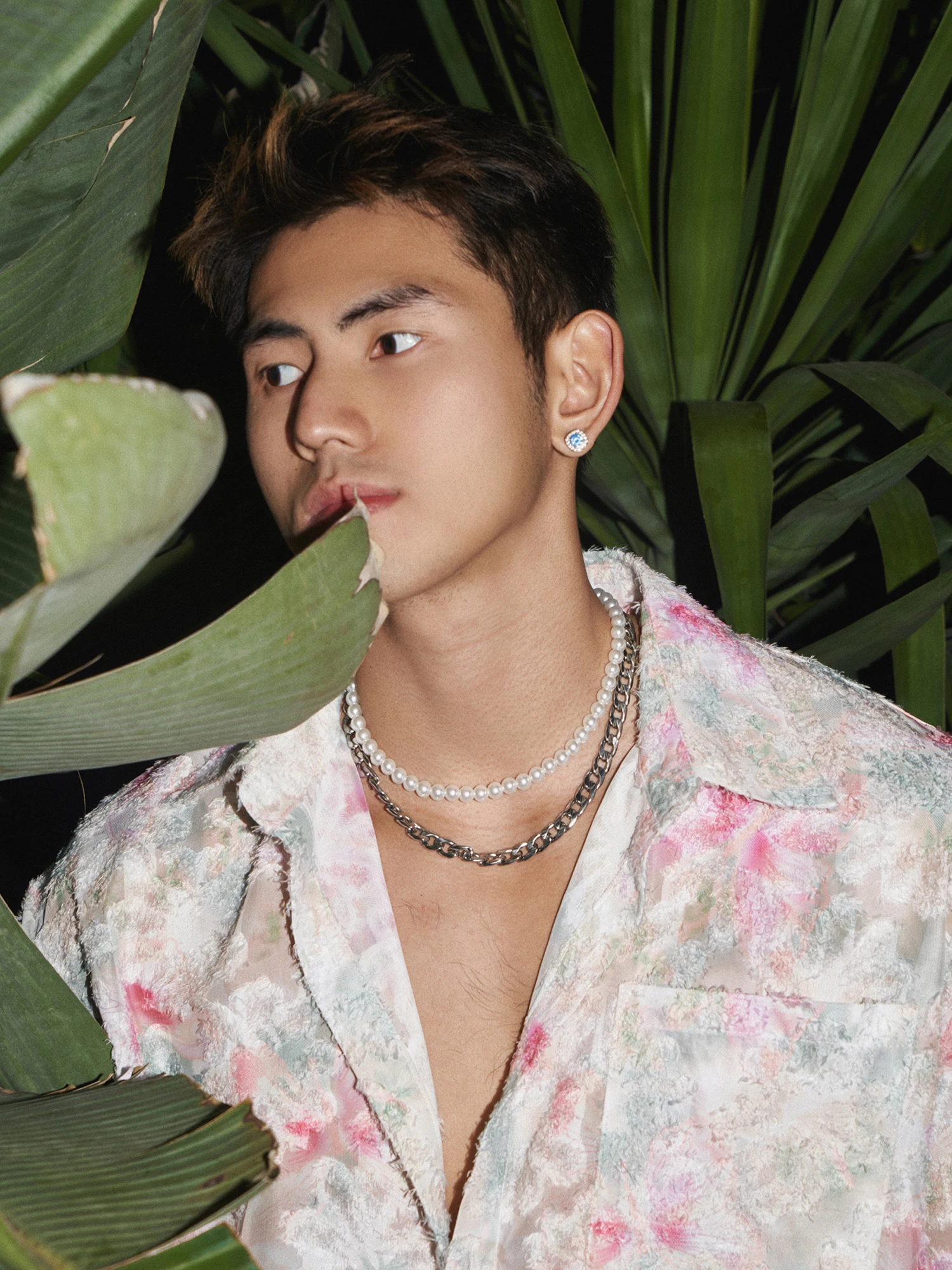 2025 Loose Comfort Men's American Style 3D Floral Shirts Men's Original Floral Long Sleeve Shirt Male Handsome Lapel Trendy Tops