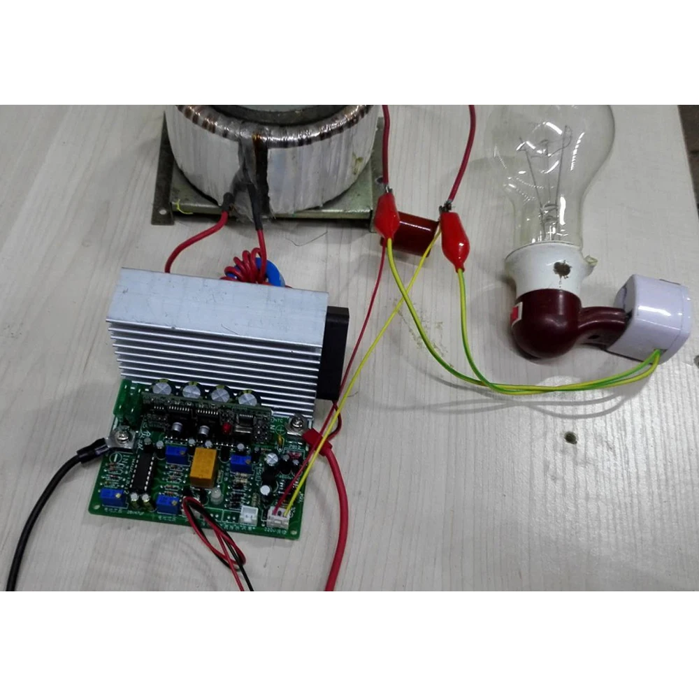 600W/1200W/1500W/2000W Pure Sine Wave Inverter Board Mainboard 12V/24V/48V/60V Sine Wave Drive Board Work with Transformer