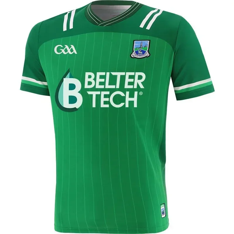 2024 Fermanagh GAA Home Jersey Shirt Mens DUBLIN GAA Home Jersey 2024 Rugby Jersey TYRONE GAA Home County Jerseys Size:S-5XL