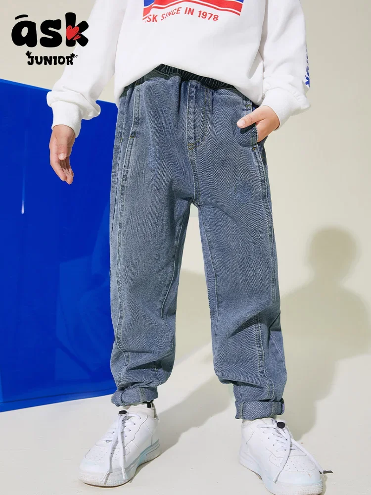 جينز ASK Junior Tween Boys Spring Fashion Sports المقاوم للبعوض #2
