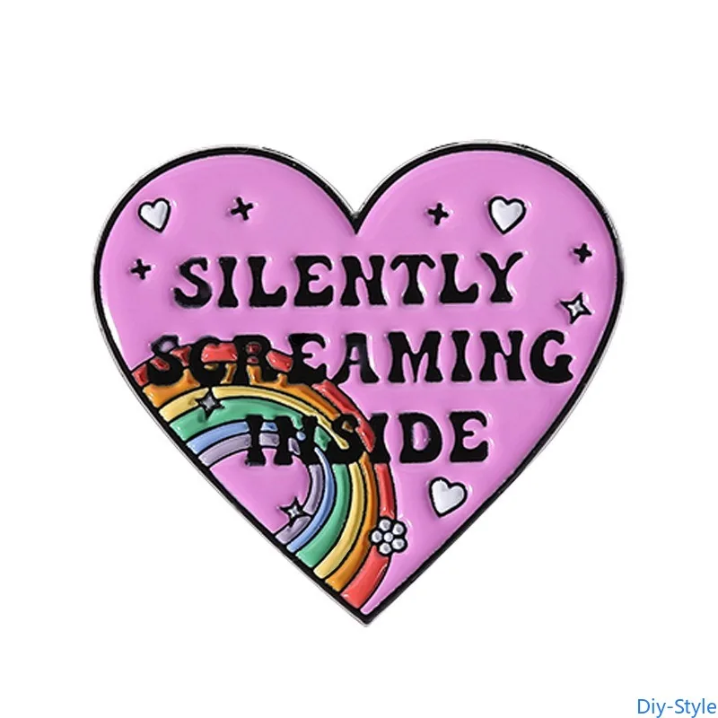 

Rainbow Clothing Accessories Backpack Alloy Brooch Badge Enamel Lapel Pins Wholesale