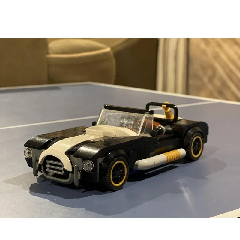 

MOC-166566 Маленькие культовые гоночные блоки суперкара, модель 336, деталиMOC, креативные строительные блоки для мальчиков и детей на день рождения, игрушки, подарки