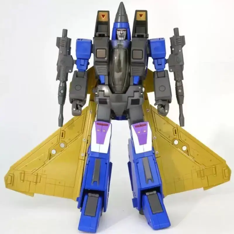 

Transformation Toys MPU-03 MPU03 Elegy Three-pointed Aircraft Squad 2.0 Version MP Matte Paint Model Toys Gift Collection