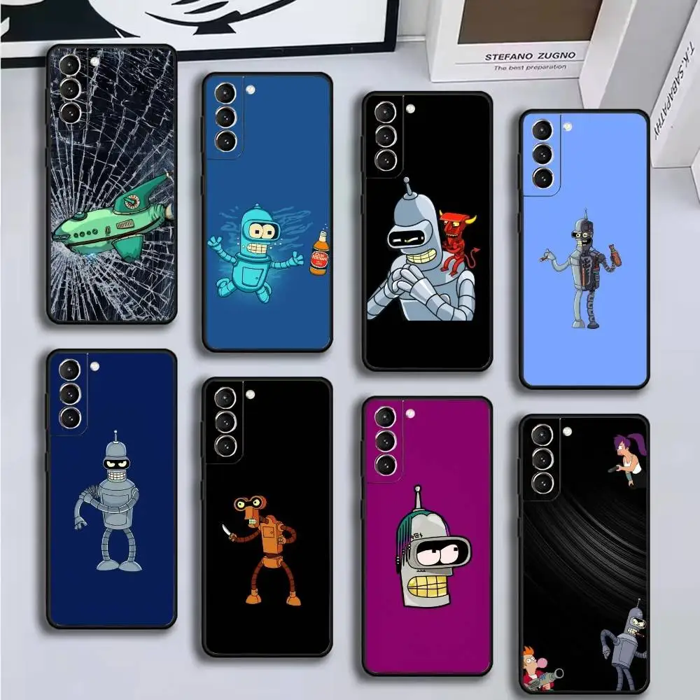 

Futurama Anime B-Bender Phone Case For Samsung GalaxyA13,21s,22,31,32,52,53,71,72,73,Soft Black Cover