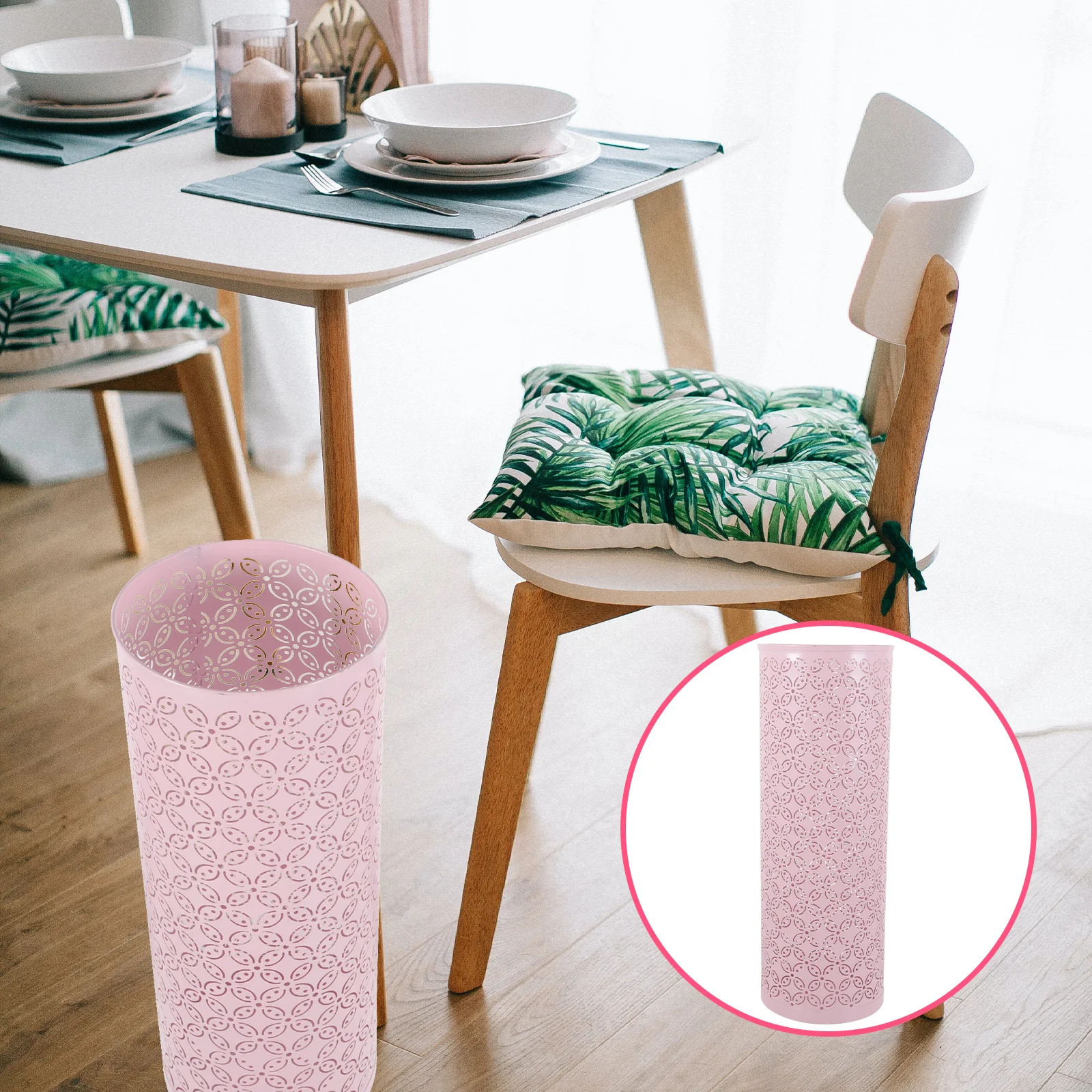 

Umbrella Stand Rain Umbrella Bucket Iron Indoor Storage Rack for Umbrellas Canes Walking Sticks Newspaper Organizer