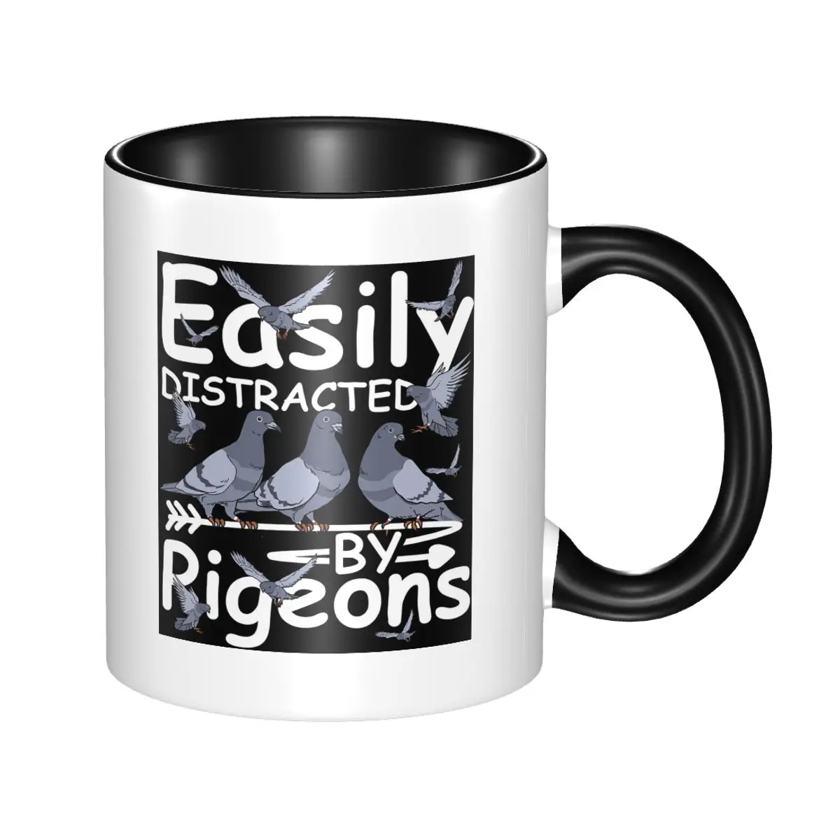 Pigeons Pigeon Breeding Fanciers Mug Funny Ceramic Coffee Cups Tea Mugs Milk Cup Drinkware Gift for Woman Man