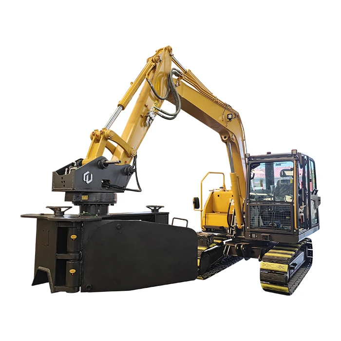 Bagger in Lotusform, hocheffizienter Stahlgreifer mit fünf Blütenblättern, Hebe-Halteimer zum Baggern und zum Entladen von Kohle