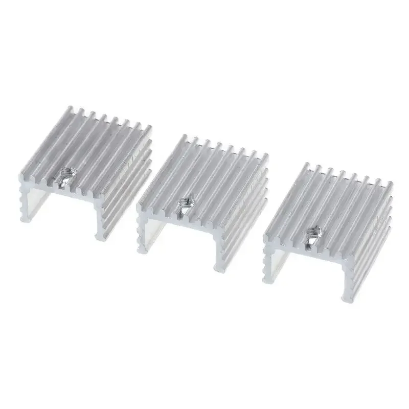 Aluminium TO-220 Heatsink TO 220 Heat Sink Transistor Radiator TO220 Cooler Cooling 20x15x10MM