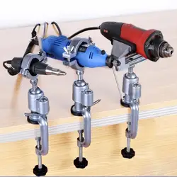 Multifunctional Table Vise Bench Clamp Bracket 360° Clamp Table Electric Grinder Holder Drill Dremel Fixed Shelf Rotary Tool