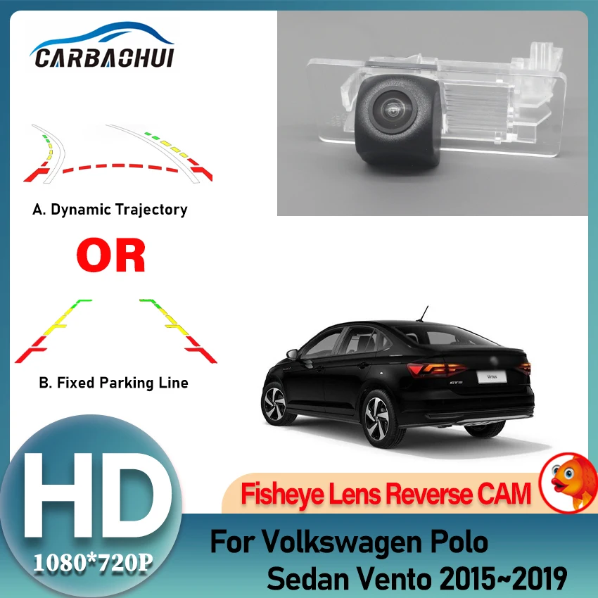 

Резервная камера заднего вида для Volkswagen для VW polo седан Vento 2015 2016 2017 2018 2019, камера номерного знака, камера парковки