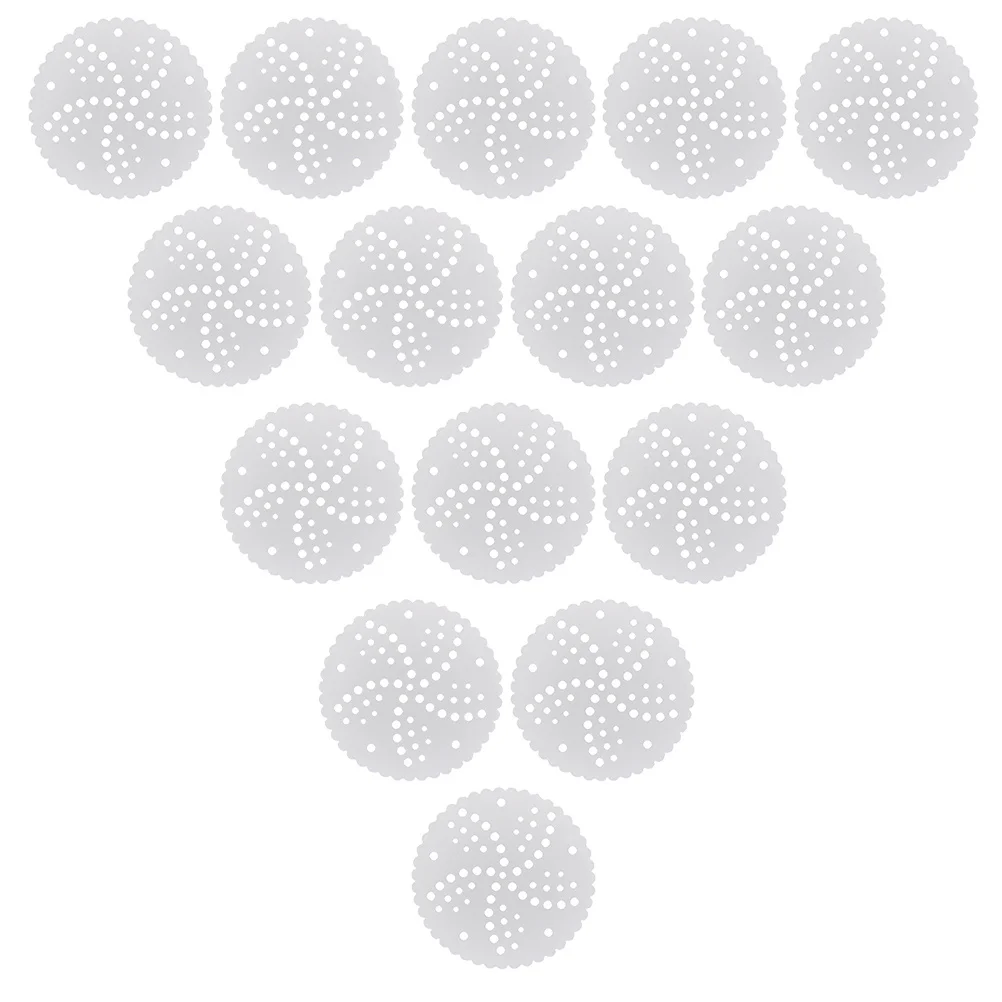 

500pcs Steamer Liners Round Parchment Paper For Baking Steaming Oil Proof Waterproof Non-Stick Disposable Microwave Oven Air