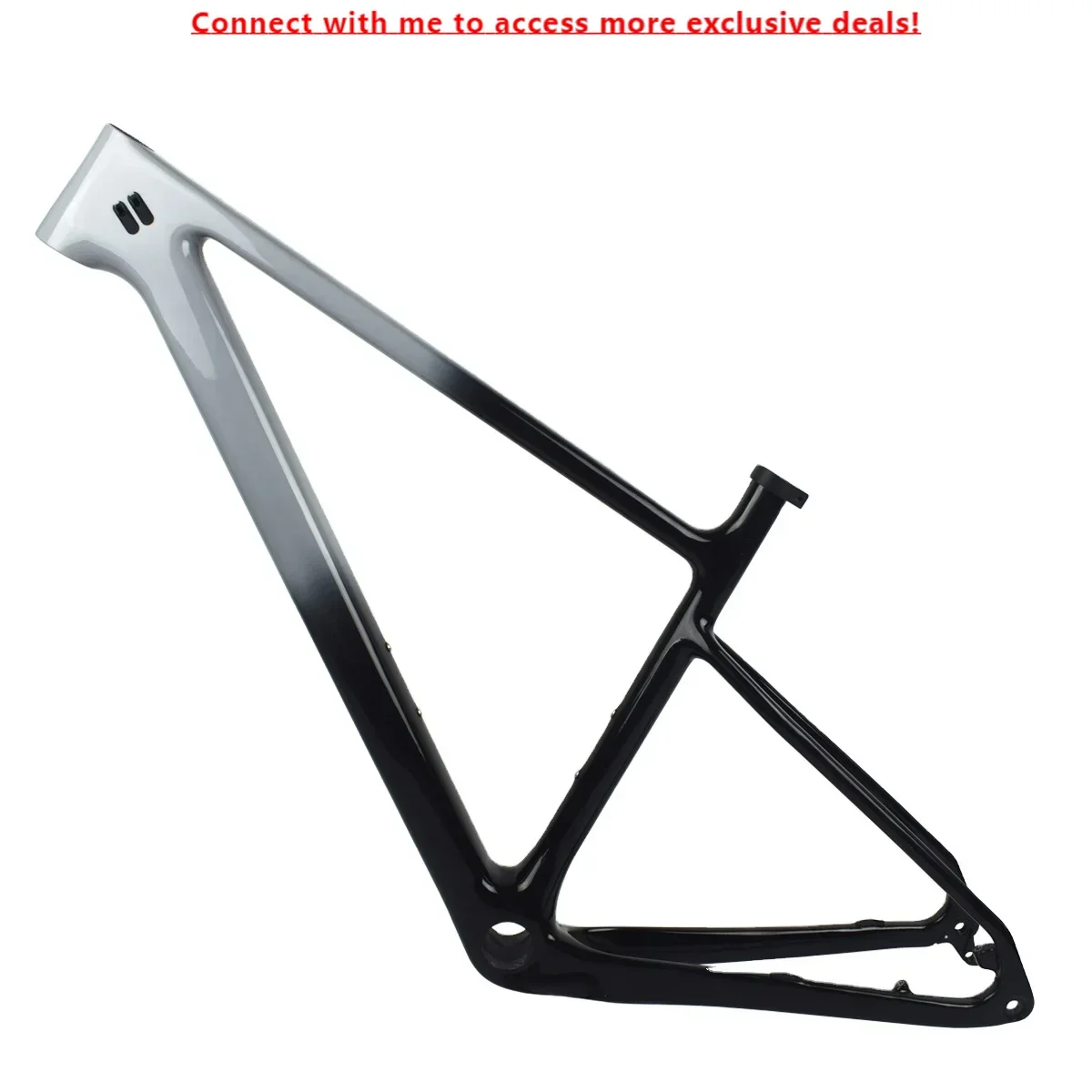 

Airwolf 29er Carbon Fiber Axle Thru Hardtail Mtb Bike Frame Mountain Bike Frame