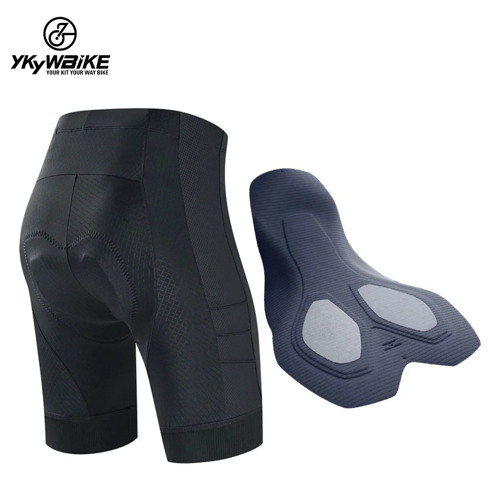 Ykywbike Damen Radhose Fahrrad Fahrrad Fahrrad Fahrrad Fahrrad Shorts mit Polsterung gepolstert 3d 7 Stunden Fahrt schwarze Shorts 3