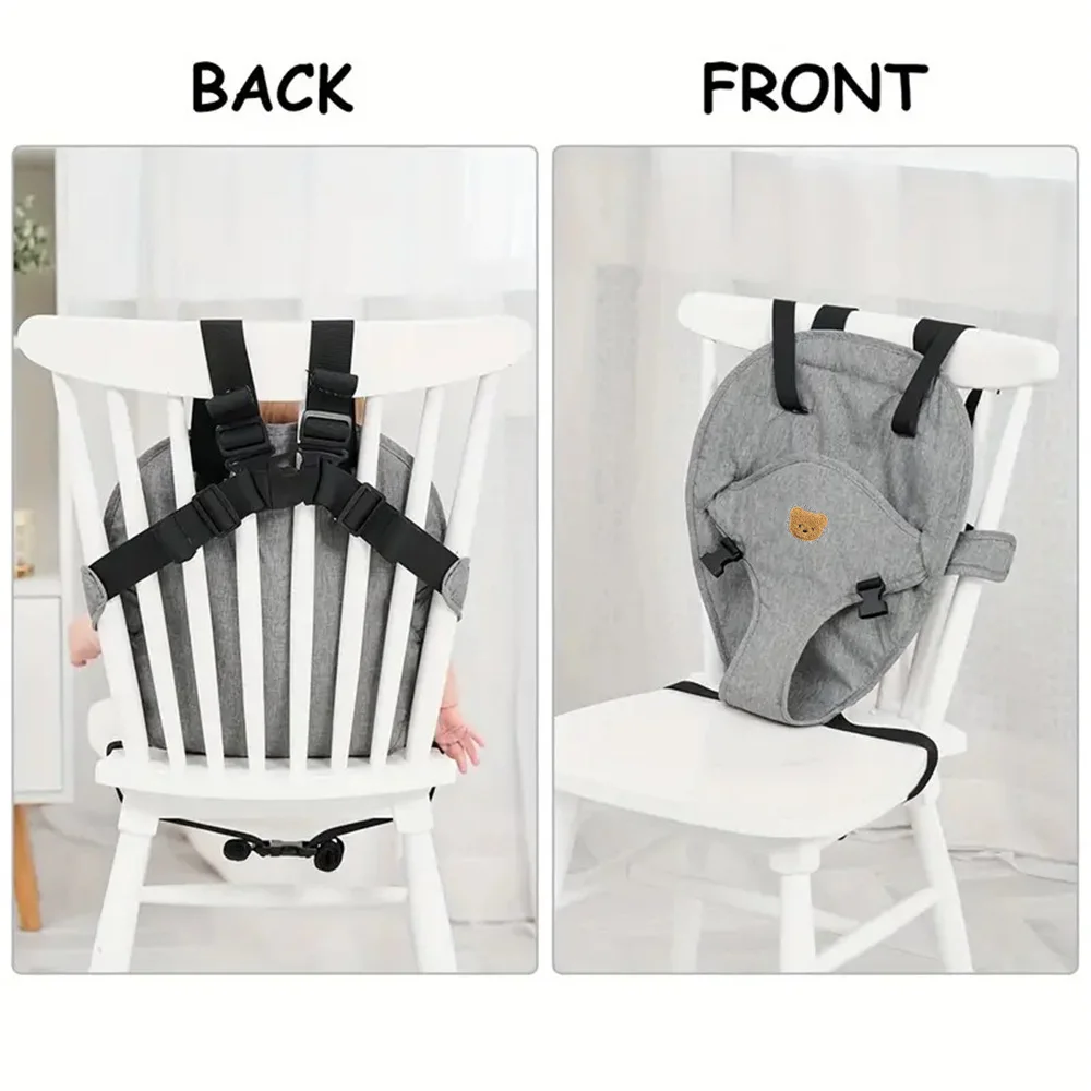 1 PCS Baby Baby Dining Chair Fixed Belt Baby Holding Auxiliary Belt Portable Outing Child Dining Chair Safety Belt Child Seat