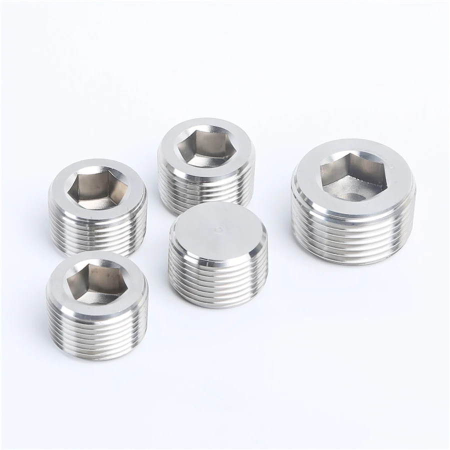 304 Stainless Steel Hexagon Pipe 1/8\