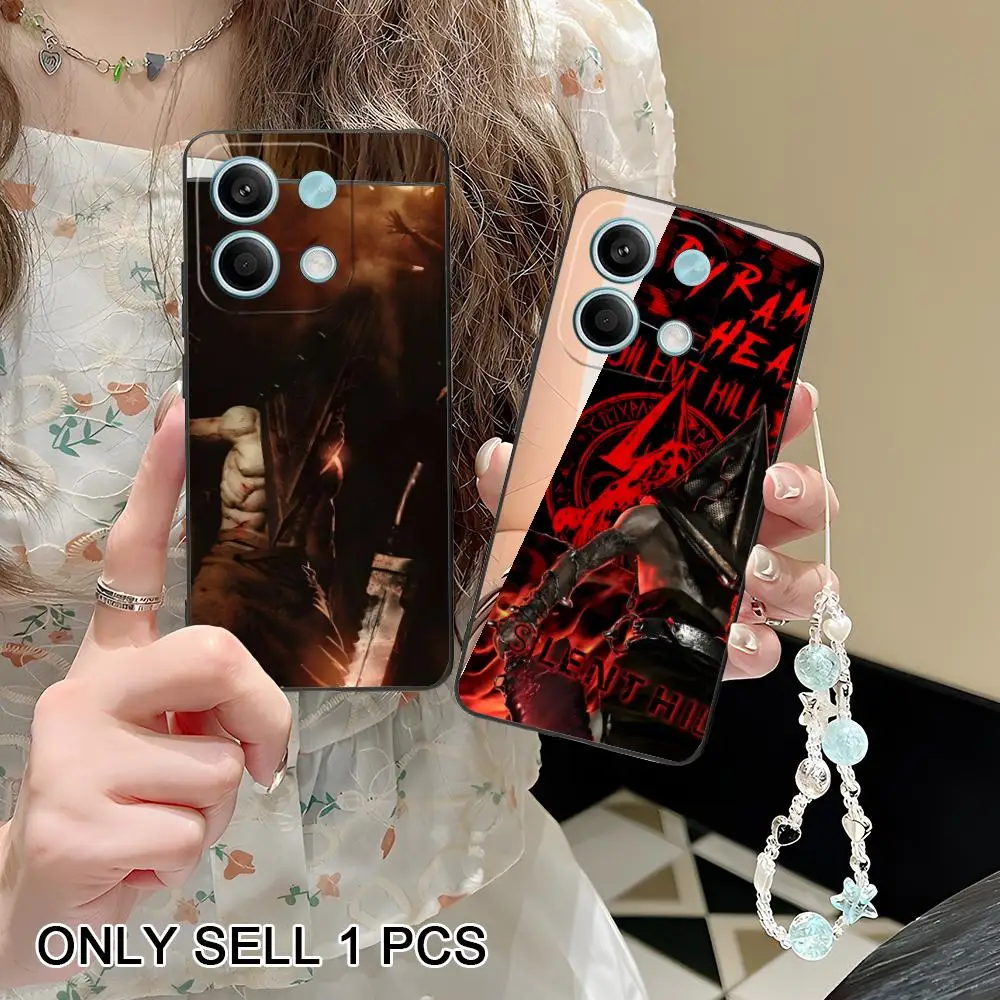 

Silent Hill Pyramid Phone Case for POCO F8 F7 F6 F5 F4 F3 F2 Pro GT C75 C71 C65 C61 C40 Pro Ultra Soft TPU Shockproof Cover