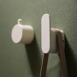 Milk White Hooks for Bathroom Kitchen Hanger Brass Zinc Wall Hook for Keys Coat Towel Hook Robe Hook Bathroom Hardware