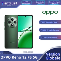 Global Version OPPO Reno12 FS 5G Smartphone MTK Dimensity 6300 6.67-inch 120Hz Display 50MP Main Camera 5000mAh Battery