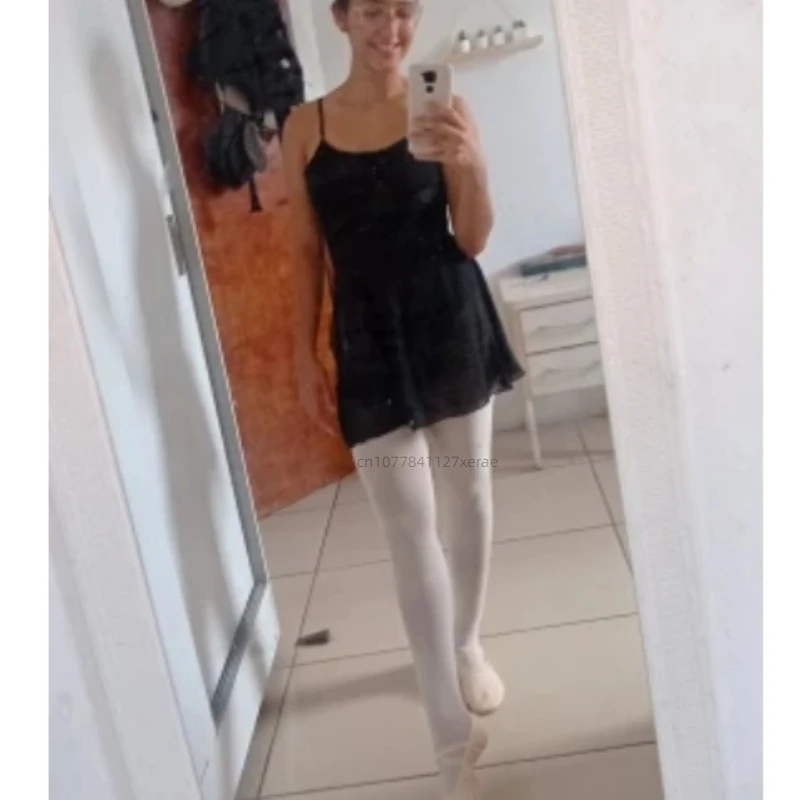 جوارب رقص للأطفال، نمط رقيق للربيع والخريف، جوارب طويلة للبالغين، ممارسة بيضاء محددة، جوارب طويلة لحفر الباليه