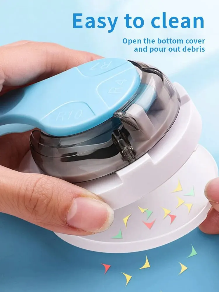 1PC 3-in-1 Multifunctional Corner Rounder R4/R7/R10 Chamferer Cutter Corner Cutter Point Corner Trimming Craft Photo/Scrapbook