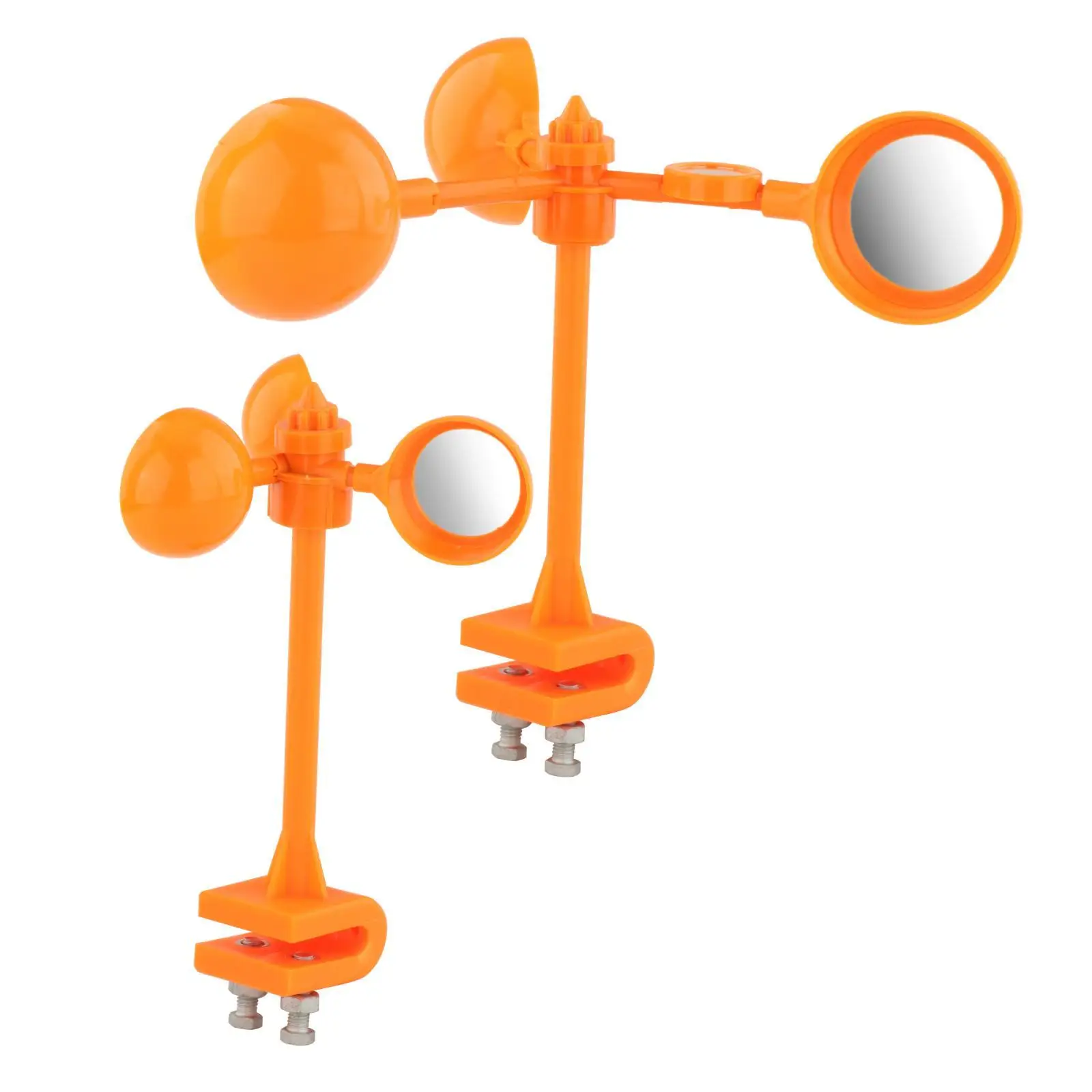 360 Degree Reflective Bird Scarer Repeller Rotating Keep Birds Away Supplies Orange for Crow Pigeon Lawn Crop Home