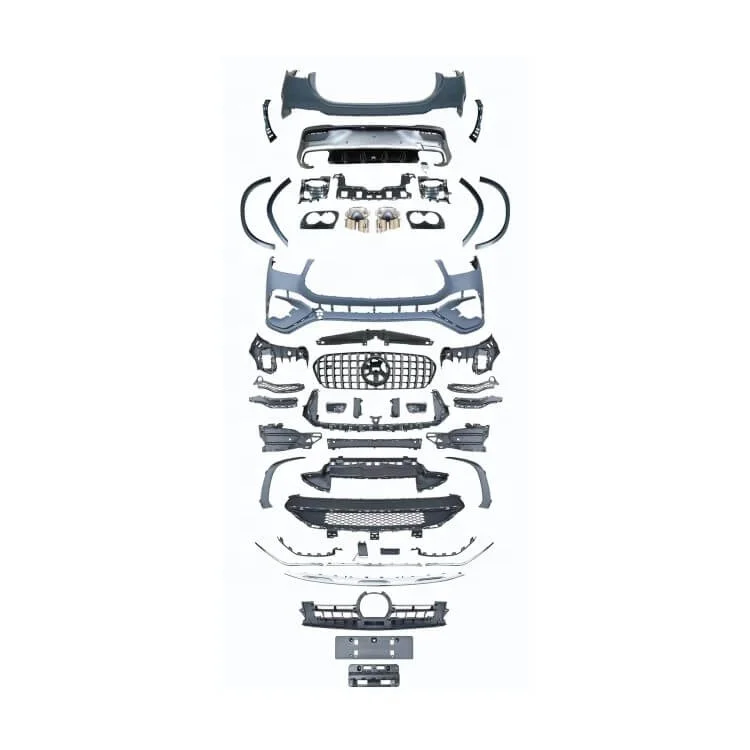 

Body Kit Conversion With Front &Rear Bumper Grille Body Kit for 2024 Mercedes Benz C167 GLE53 Coupe AMG Old to New Bodykit