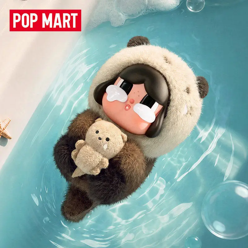 

New POP MART CRYBABY Cry Me An Ocean Series Vinyl Plush Pendant Blind Box Cute Action Figure Surprise Box Toys for Girls