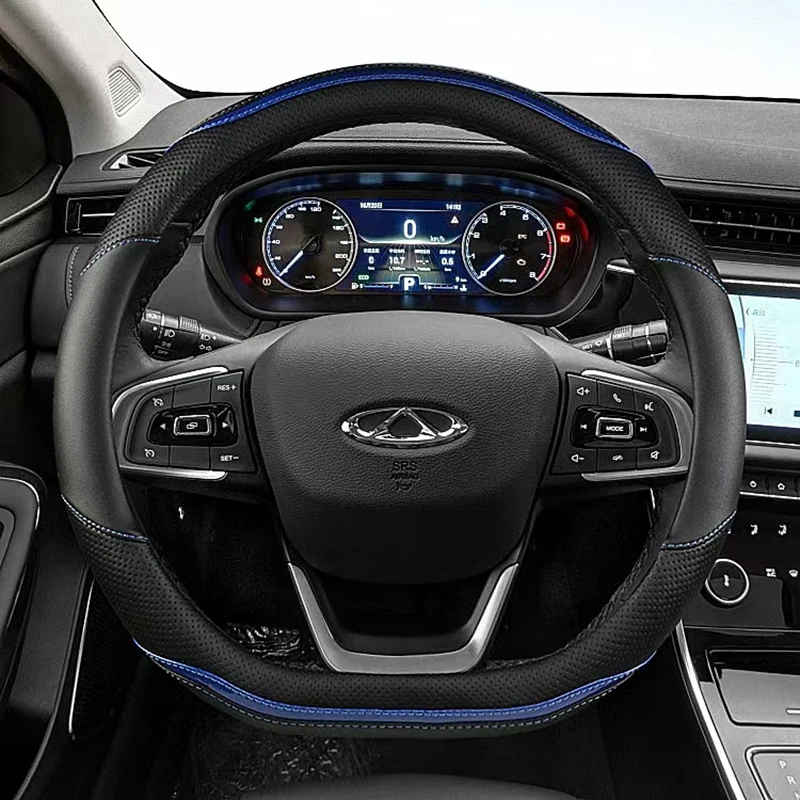 D شكل سيارة غطاء عجلة القيادة لشيري تيجو 5X 7 8 2020 -2023 3X 7 Plus 8 Plus Pro أريزو 5 Plus GT 2021 -2023 GX 2019-2023