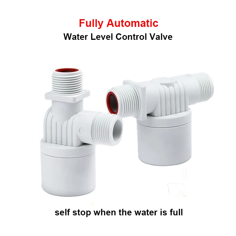 

3/4" Fully Automatic Float Valve DN15 Water Level Control Valve Anti Corrosion Nylon Ball Valve