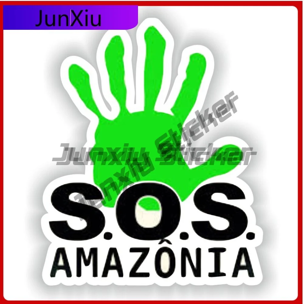 

Sos Green Palm Amazonia Vinyl Graphic Decals Custom Printed Decals Car Decoration Guitar Accessories Cover Scratch Refit Sticker