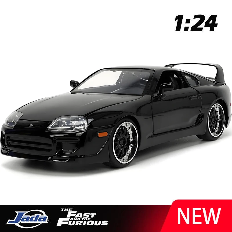 

1:24 Fast & Furious Supra 1995 Alloy Car Diecasts & Toy Vehicles Car Model Miniature Scale Model Car For Children