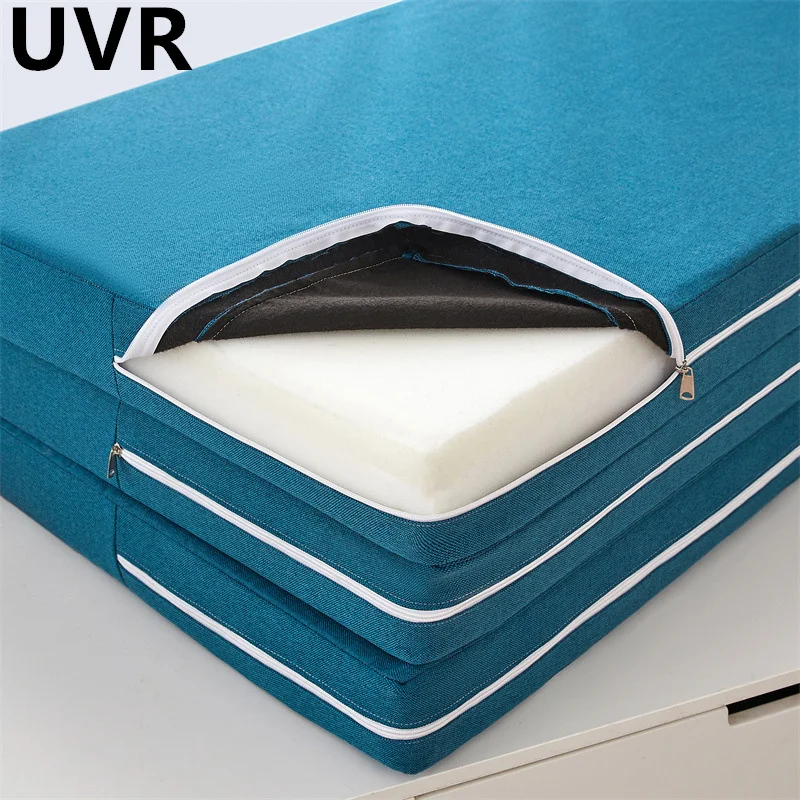 UVR High Grade Light Latex Mattress Slow Rebound Memory Foam Filling Student Dormitory Tatami Bedroom Hotel Foldable Mattress