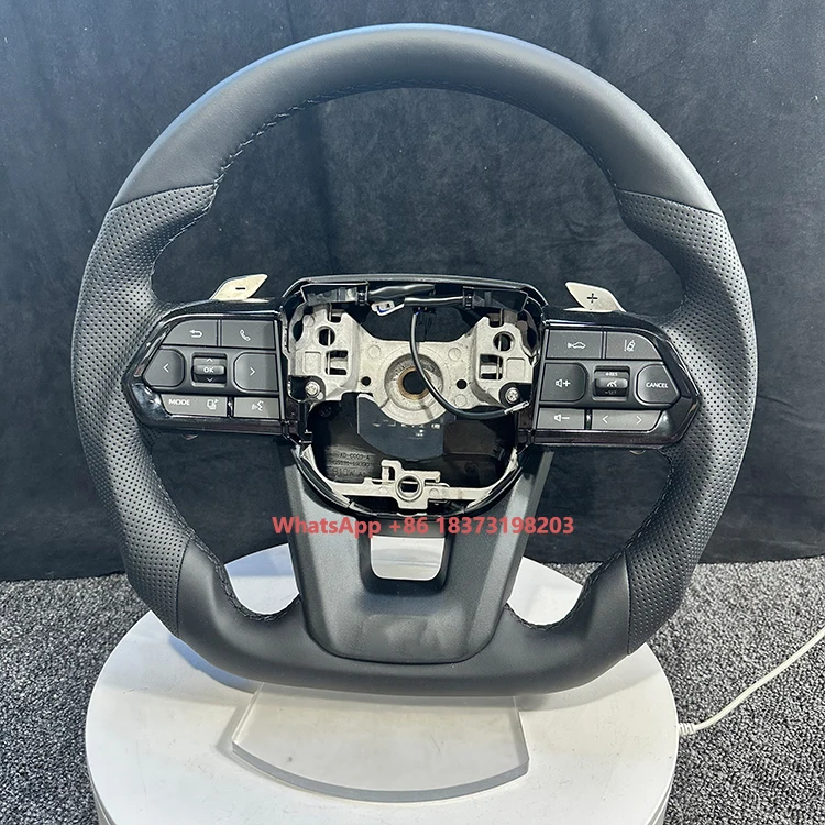 

Кожаный автомобильный руль в спортивном стиле для LC300