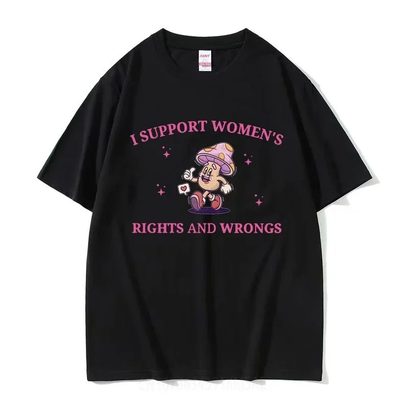 

Футболка Мужская/Женская хлопковая в стиле Харадзюку, с надписью I Support