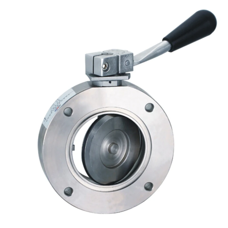 

Stainless steel vacuum butterfly valve, manual butterfly valve, high vacuum valve, GI-50 GI-80 GI100 butterfly valve