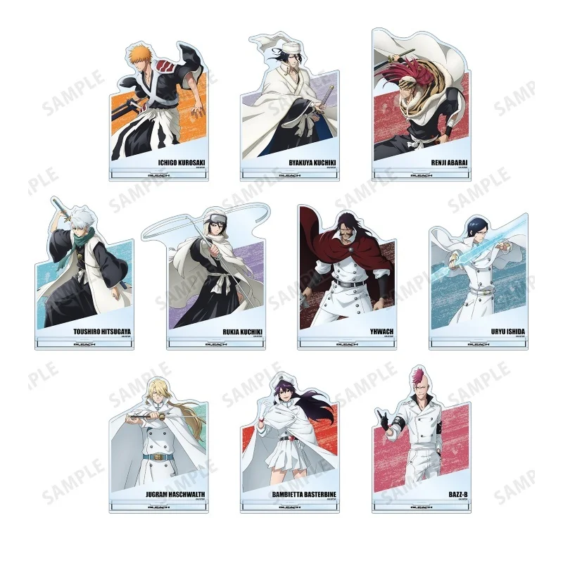 Bleach Anime Thousand-Year Blood War Arc Kurosaki Ichigo Ishida Uryuu Anime Acrylic Figure Standing Model Tetsuya Christmas Gift
