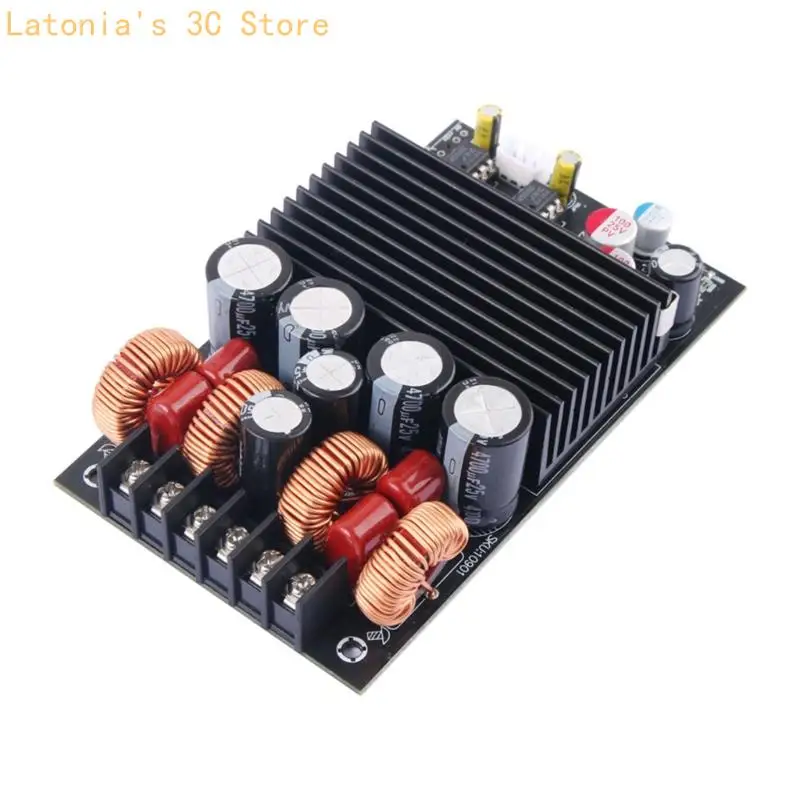 19V-50V 315W+315W Sound Amplifier Board Low Noise Double Channel Digital Power Sound Amplifier Board for Car TPA3255 X3UB