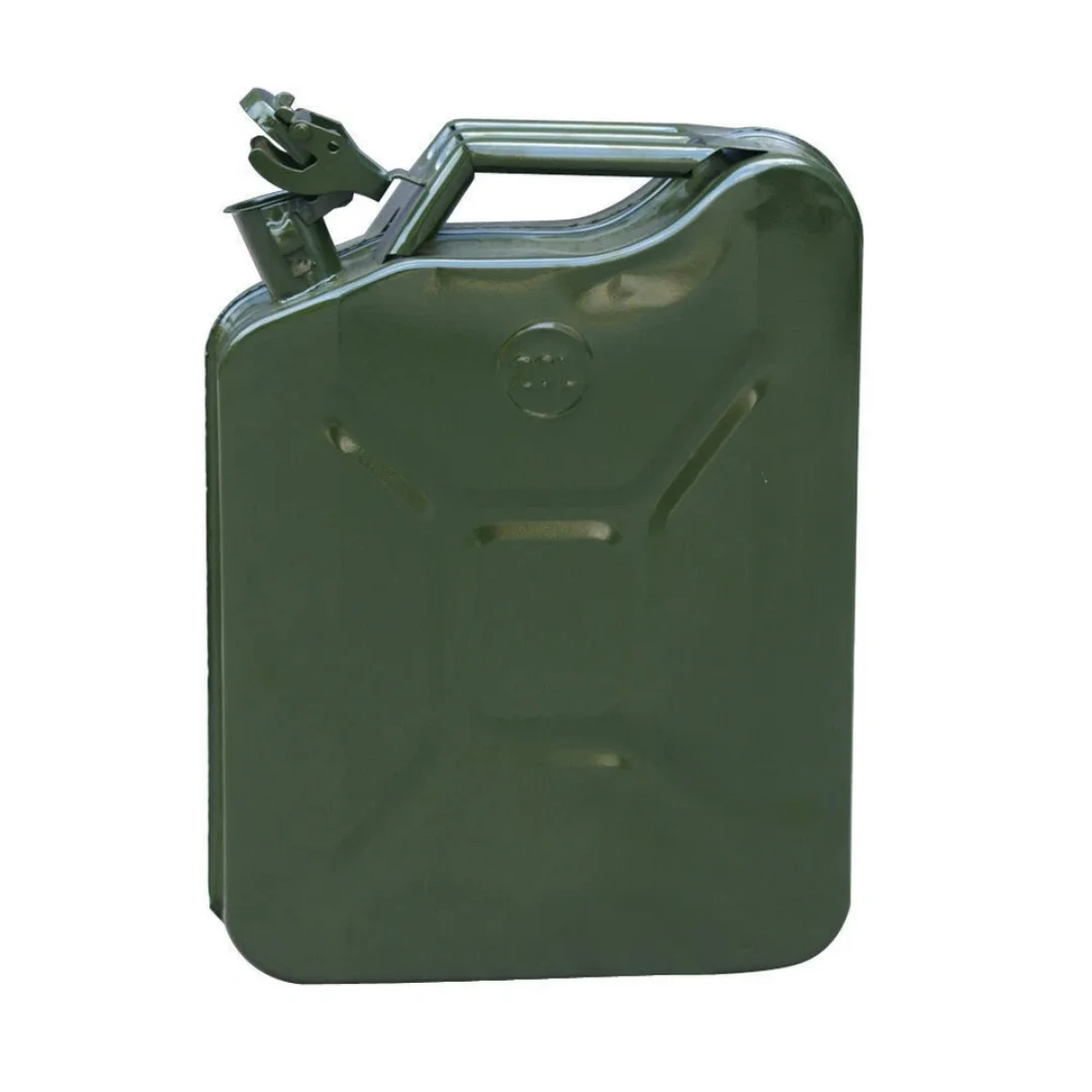 Jerry Can 5 gallon 20L Off Road Metal Tank Emergency Backup Army Military