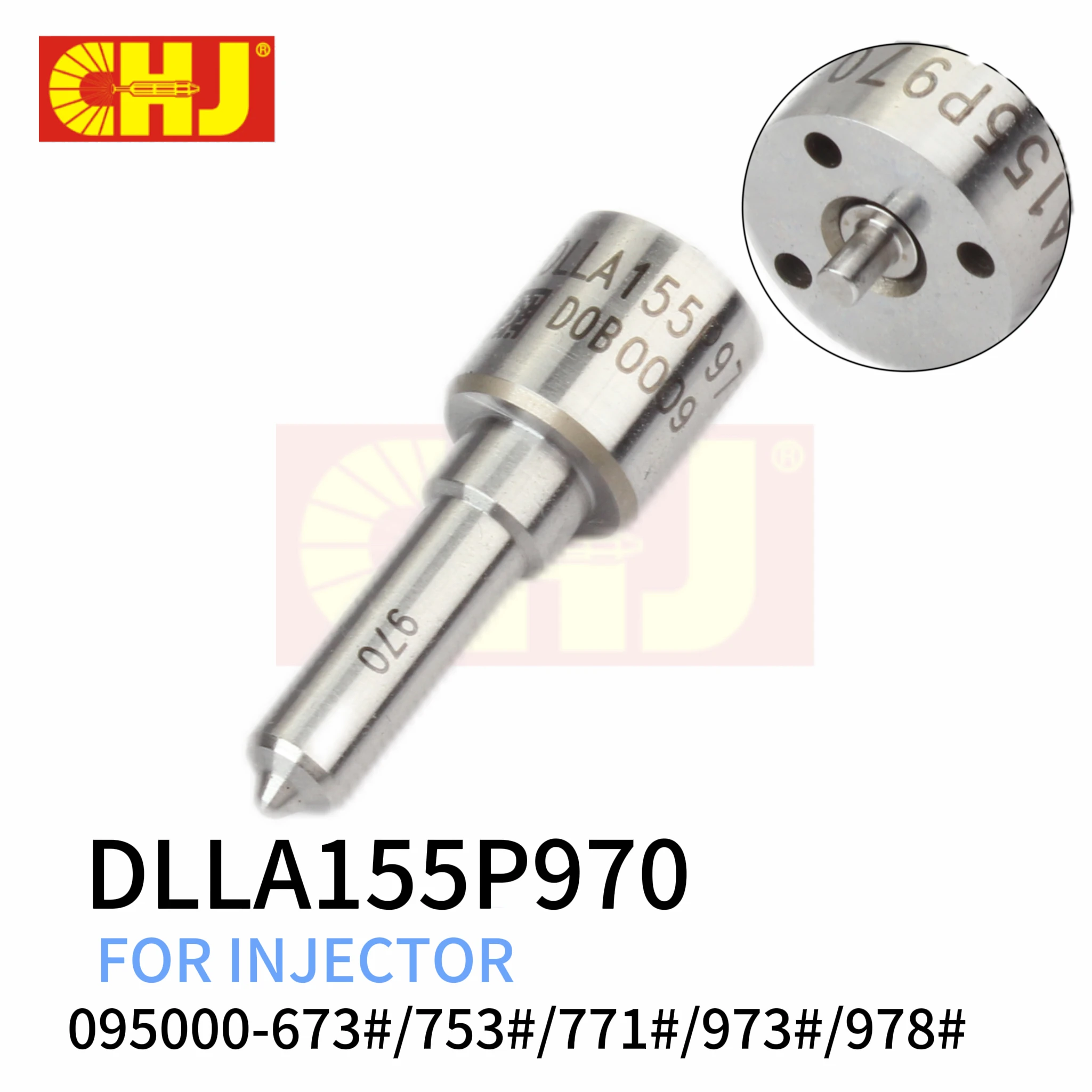 Injector Nozzle DLLA155P970/093400-9700 for TOYOTA Land Cruiser J200 1VD 4.5L 095000-6730 095000-7530 095000-7710/9730/9780