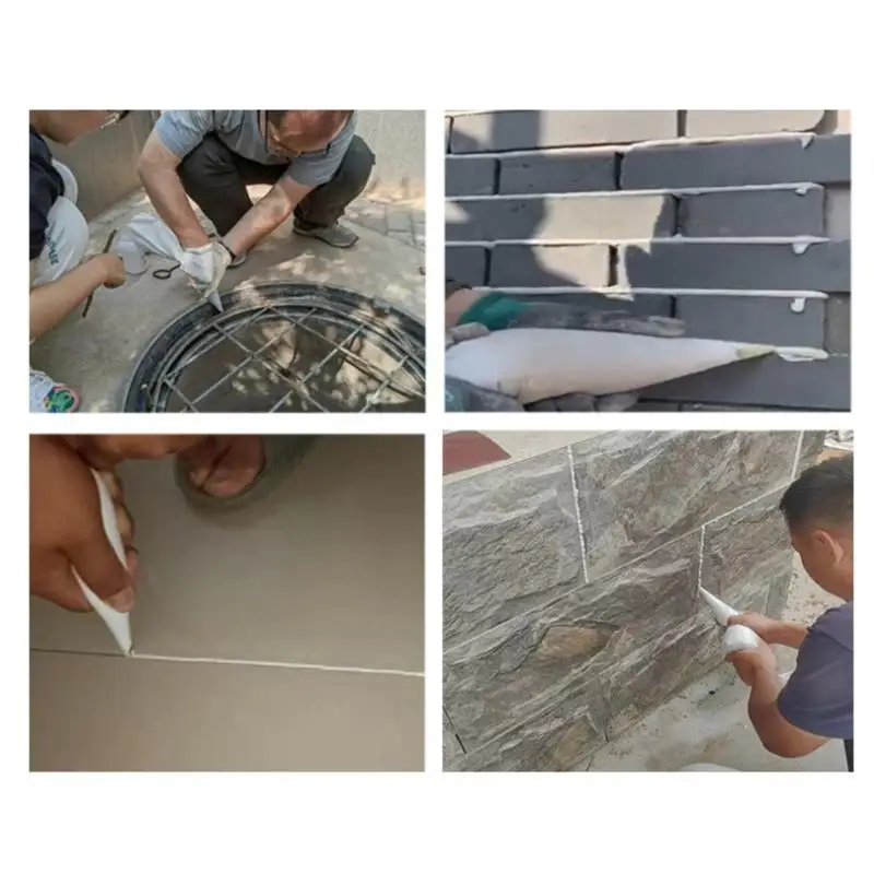 Y1UD Professional Tile Grout Application Set Sturdy PVC Materials Mortars Bags With Practical Tool for Masonry Work