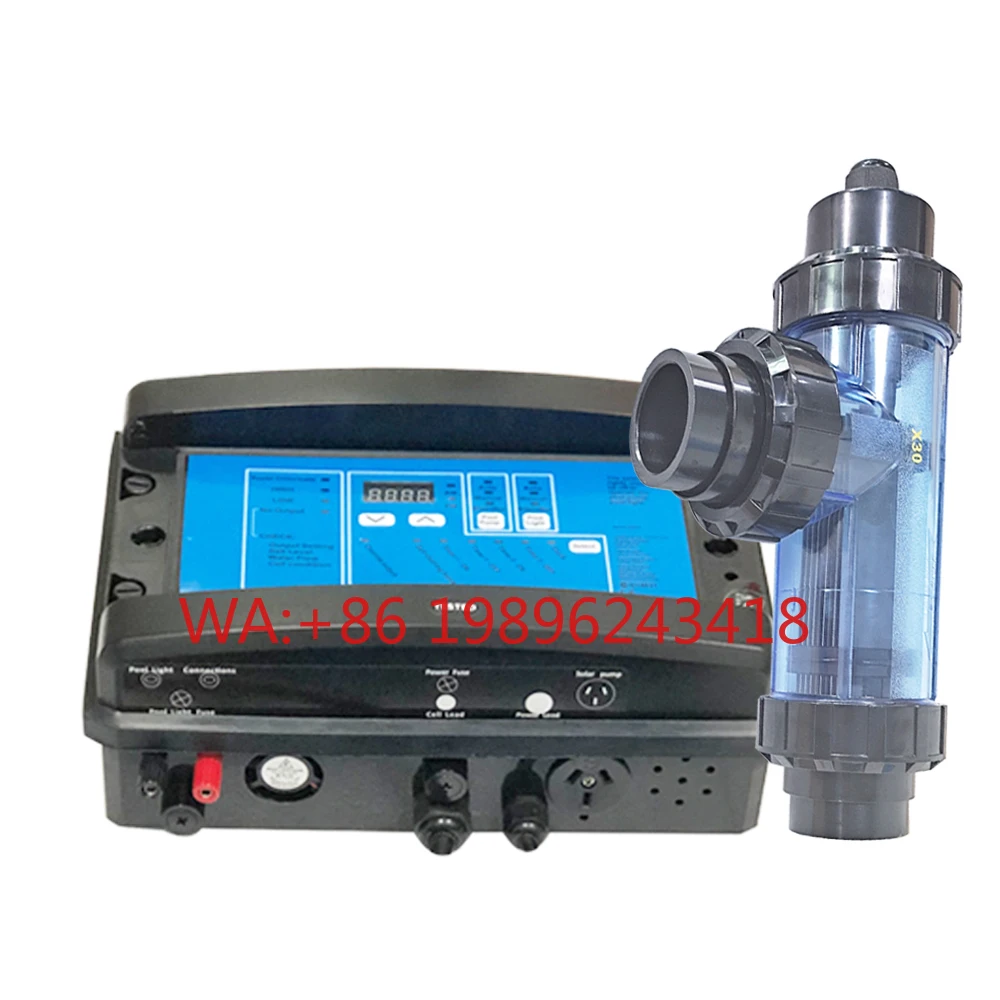 Clorador de Sal Inteligente para Piscinas Profesional, Seguro y Saludable para Piscinas, Sistema de Control Automático Smc 30