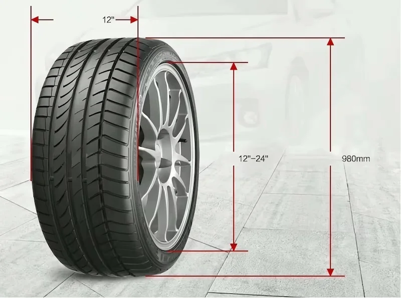 Tire Machine Combination Of Fully Automatic Tire Changer And Wheel Balancer Rim Up To 24 Tire Changer Tire Changer