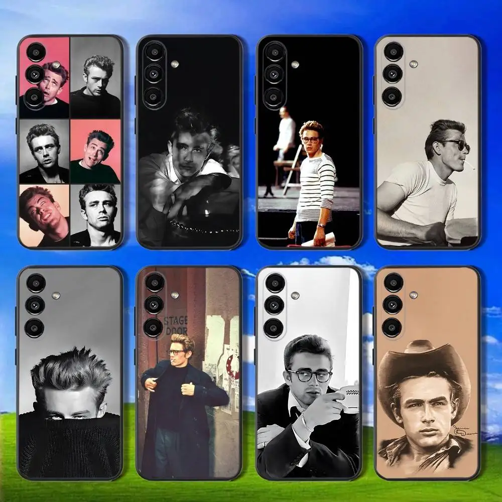 

Classic Vintage J-James D-Dean Phone Case For Samsung Galaxy A13,A21s,A22,A31,A32,A52,A53,A71,A80,Soft Black Shell