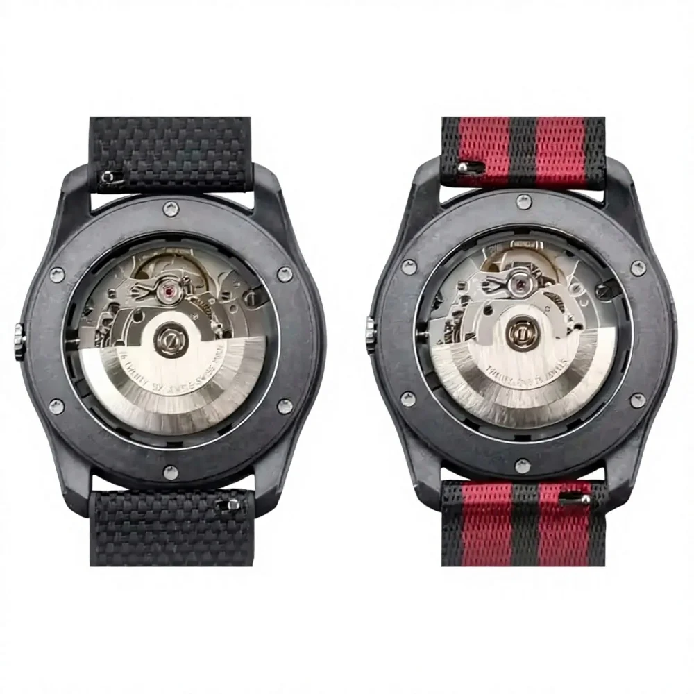 SH06 Automatic Mechanical Dive Watch 41mm Carbon Fiber SW200/PT5000 Movement Sapphire Crystal 100M Water Resistant luxury watch