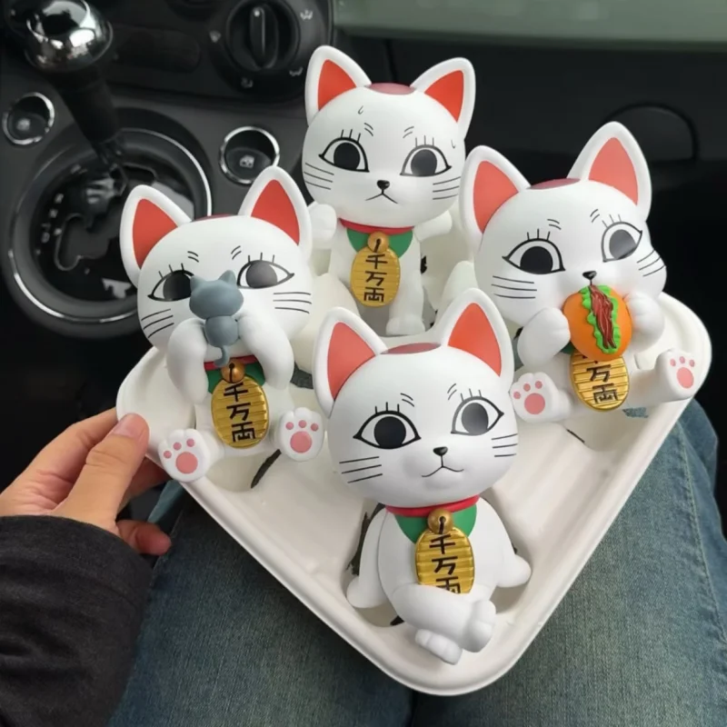 

Funism Authentic Dandadan Blind Box Maneki Neko Figure Desk Ornament Home Office Decor Holiday Gift For Adult Collectors