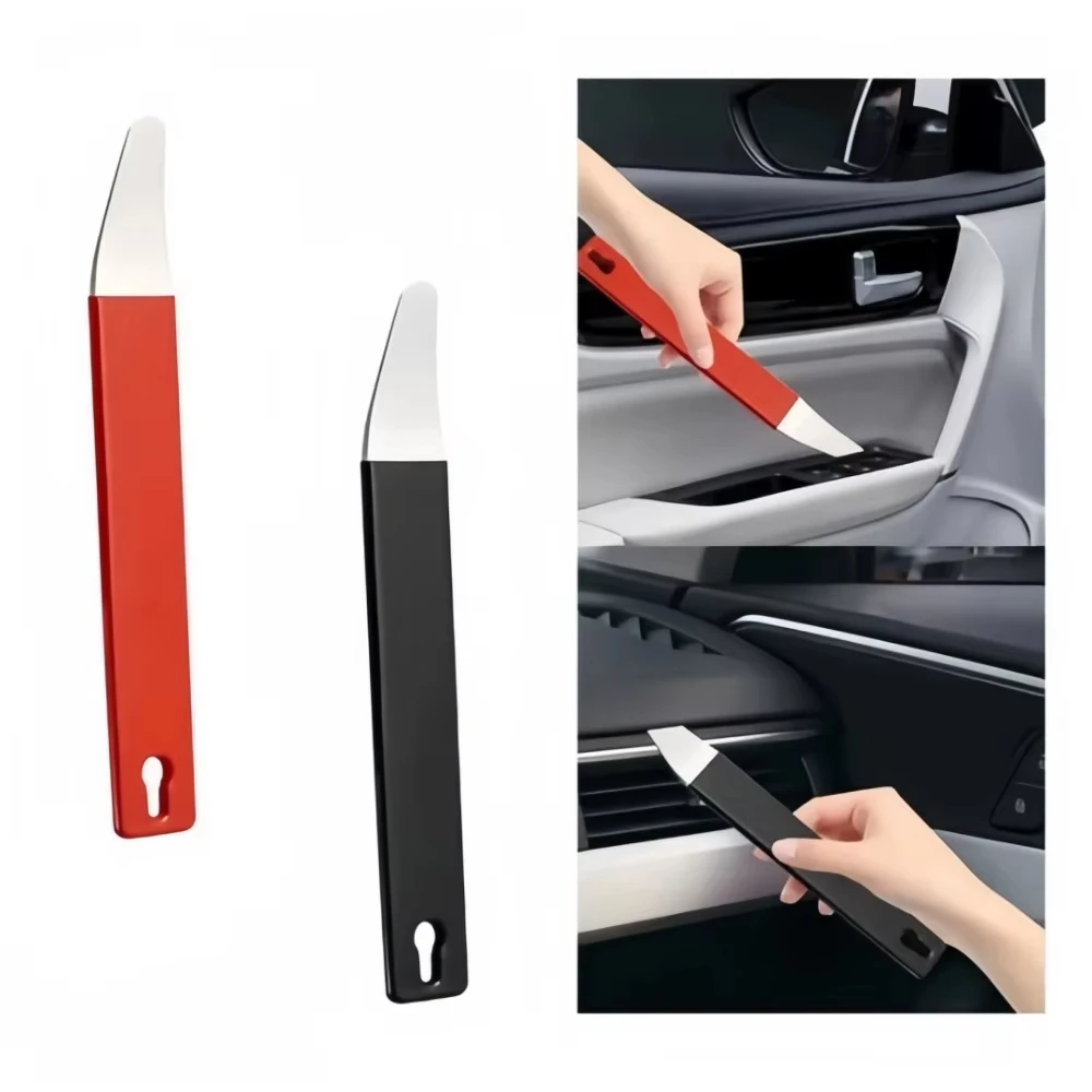 Outil de démontage de garnitures de voiture en acier inoxydable, levier de démontage pour panneaux de porte, outils de démontage de bornes audio, pièces de réparation automobile